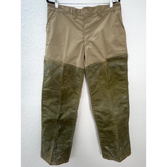 VTG SafTBak Bird Duck Waterfowl Hunting Jacket M & Pants 36x30 Coat Canvas READ - Picture 13 of 16